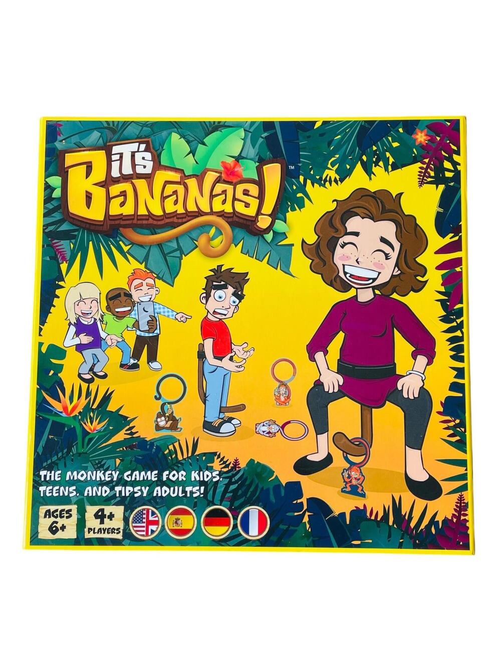 It's Bananas- The Monkey Tail Game OPEN BOX Never Played
